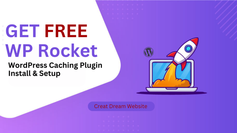 How to Install and Setup WP Rocket in WordPress  | Free Download